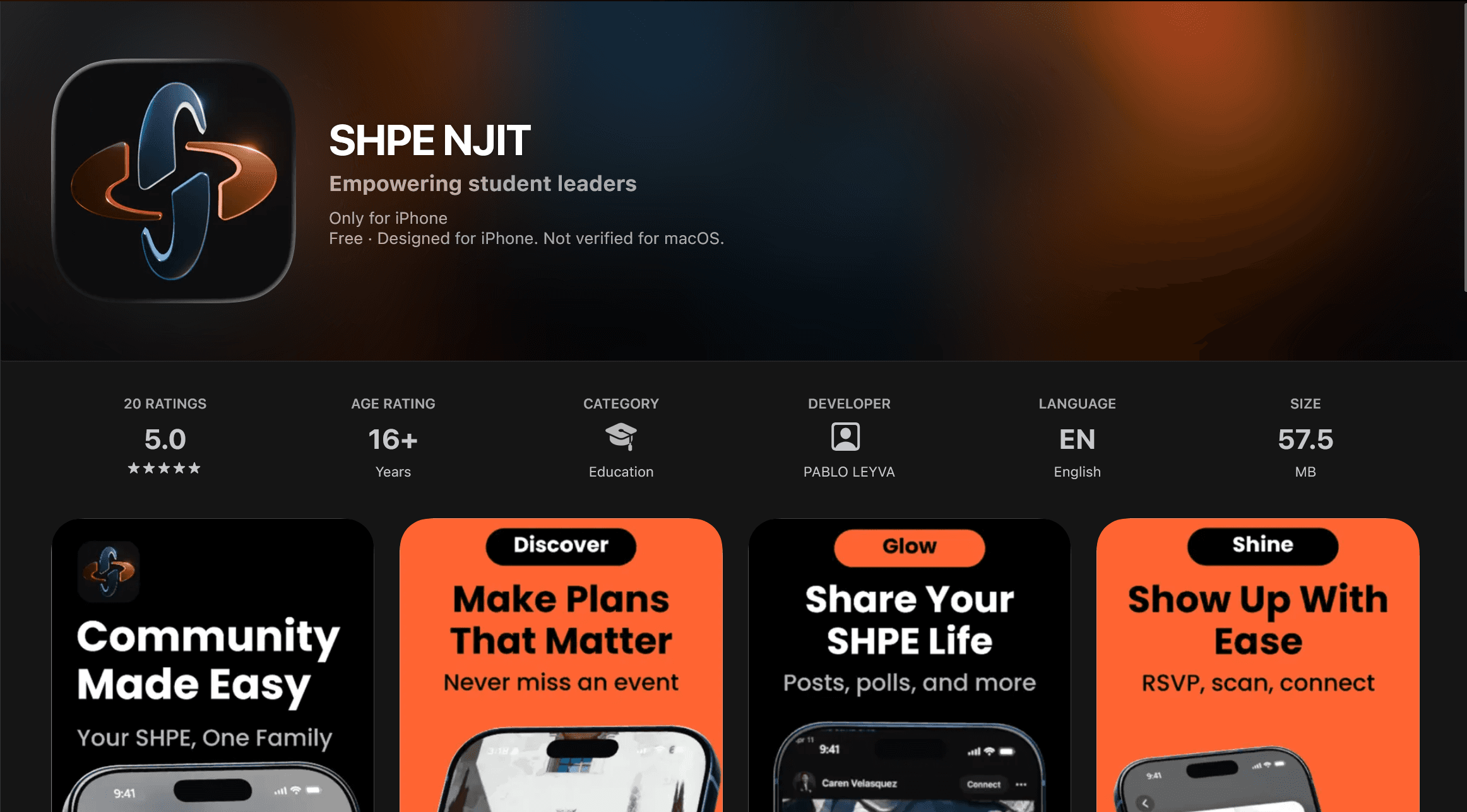 SHPE Mobile App