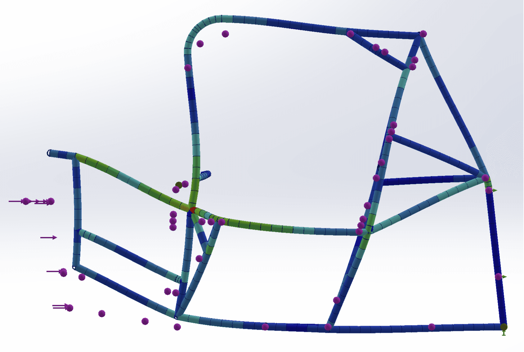 Baja Chassis FEA